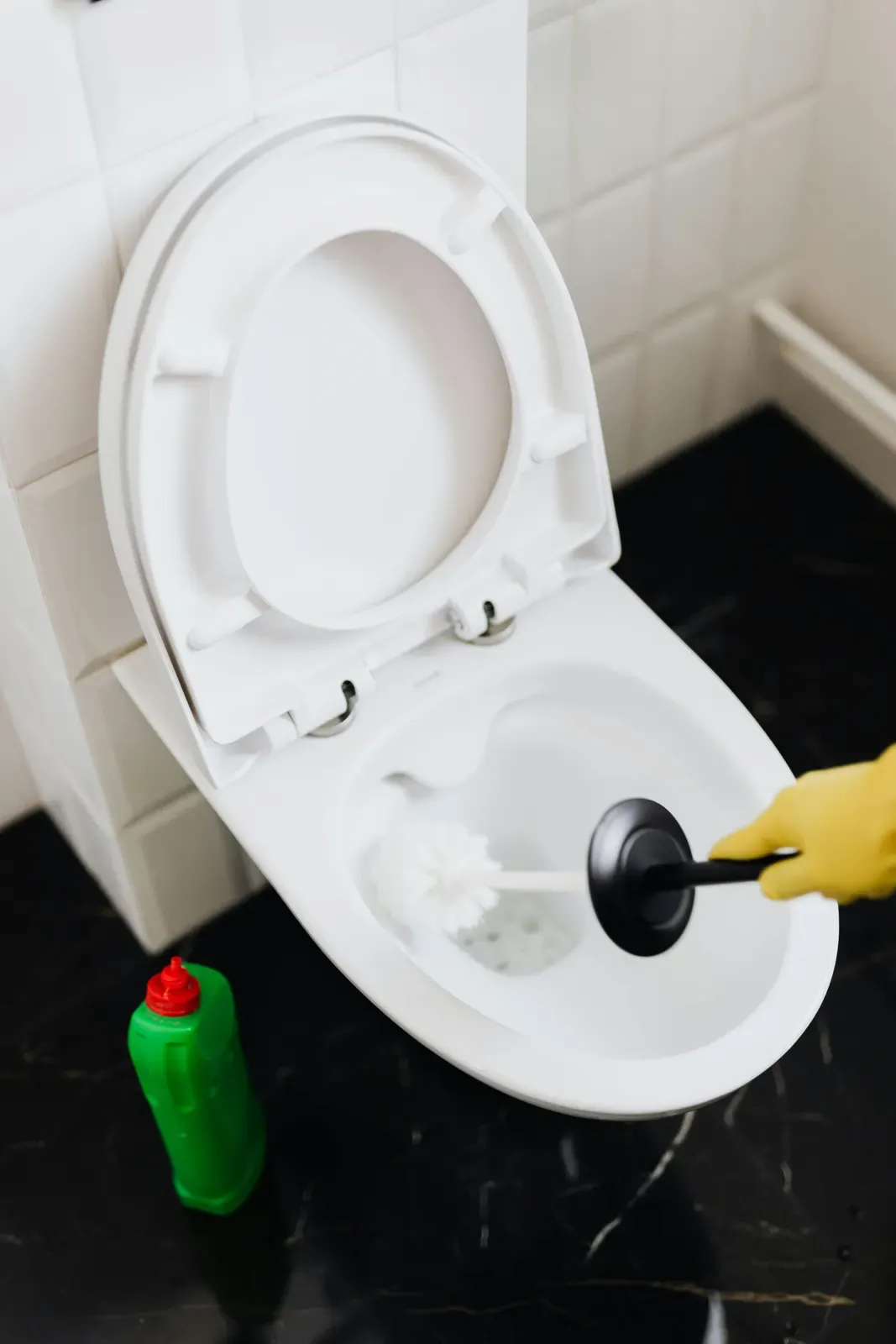 Bathrooms fully sanitized